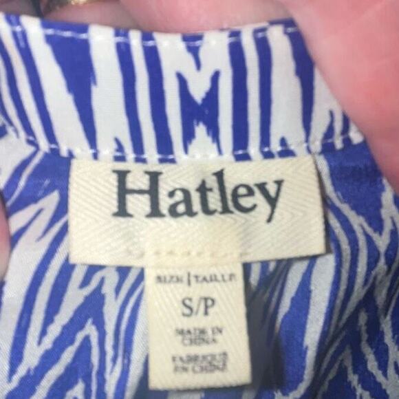 Harley Sapphire Silk Tank small - Picture 5 of 7